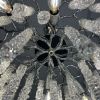 Підвісна люстра хром з кришталевим камінням Ø 60 EMMA 8xE14