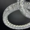 LED люстра з кольоровою підсвіткою ICEBERG ROUND RGB 90W 6R WHITE/ICE