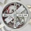 LED люстра з кольоровою підсвіткою ICEBERG ROUND RGB 90W 6R WHITE/ICE