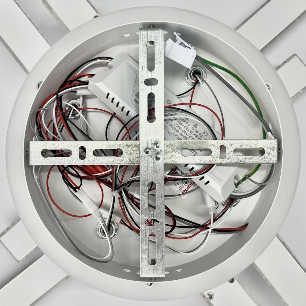 LED люстра з кольоровою підсвіткою ICEBERG LINE RGB 60W 4L WHITE/ICE