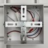 Світлодіодна люстра з пультом CALLISTA 100W 3S біла