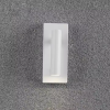 LED настінний світильник BITRIX-H 3W 4200K IP20 білий з вимикачем на корпусі