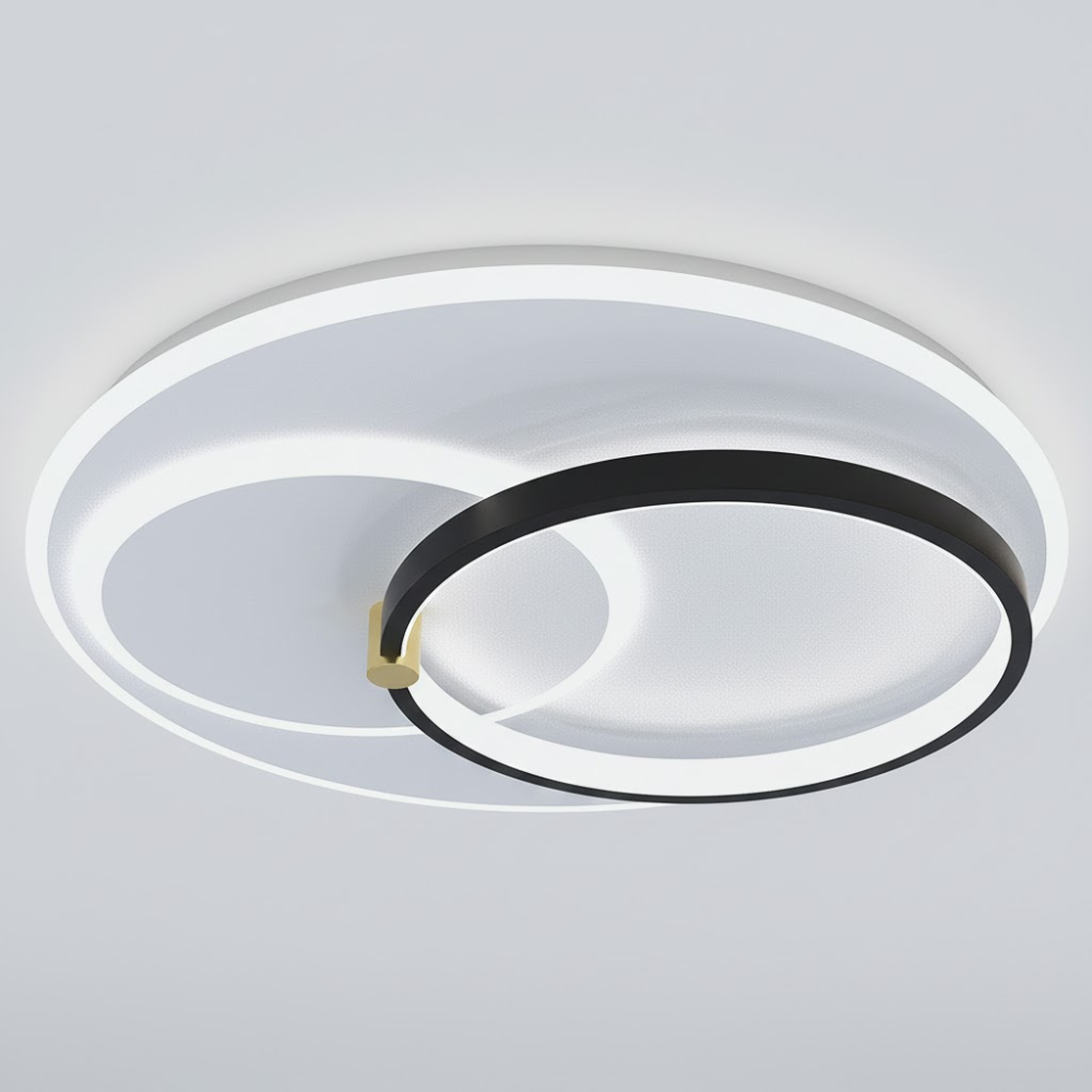 Стельова led люстра з пультом MIRAY XJ кругла 80W біла Ø 49 см