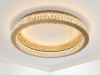 Сучасна LED люстра з кристалами, коло Ø 78 см, 100W 587/800G