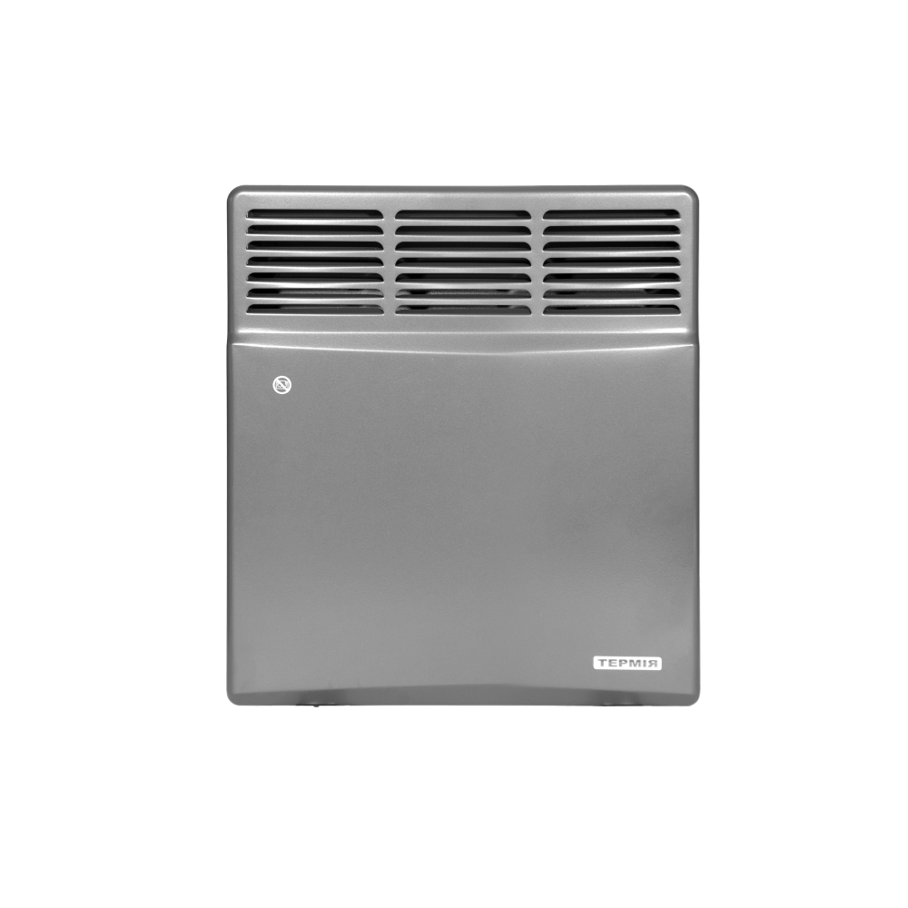 Конвекторний обігрівач Термія OPTIMA+ з регулятором 500W до 8 м2 антрацит