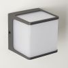 Світильник фасадний вуличний LED архітектурний світильник CUBE 8W 4200K IP65 чорний