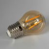 LED лампа бронзова FILAMENT G45 2W E27 2200K