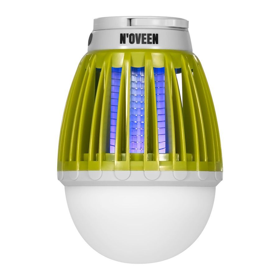 Світлодіодна акумуляторна лампа від комарів Noveen IKN824 LED ІРХ4 + Браслет від комарів у подарунок
