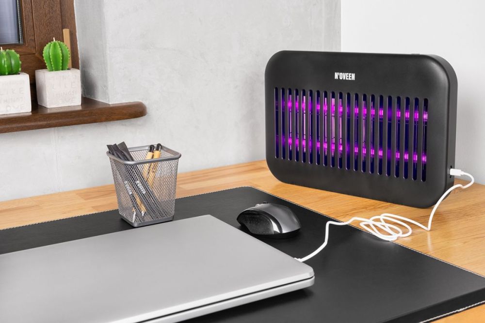 Знищувач комах до 40 м2 Портативний кімнатний з акумулятором Noveen IKN550 LED