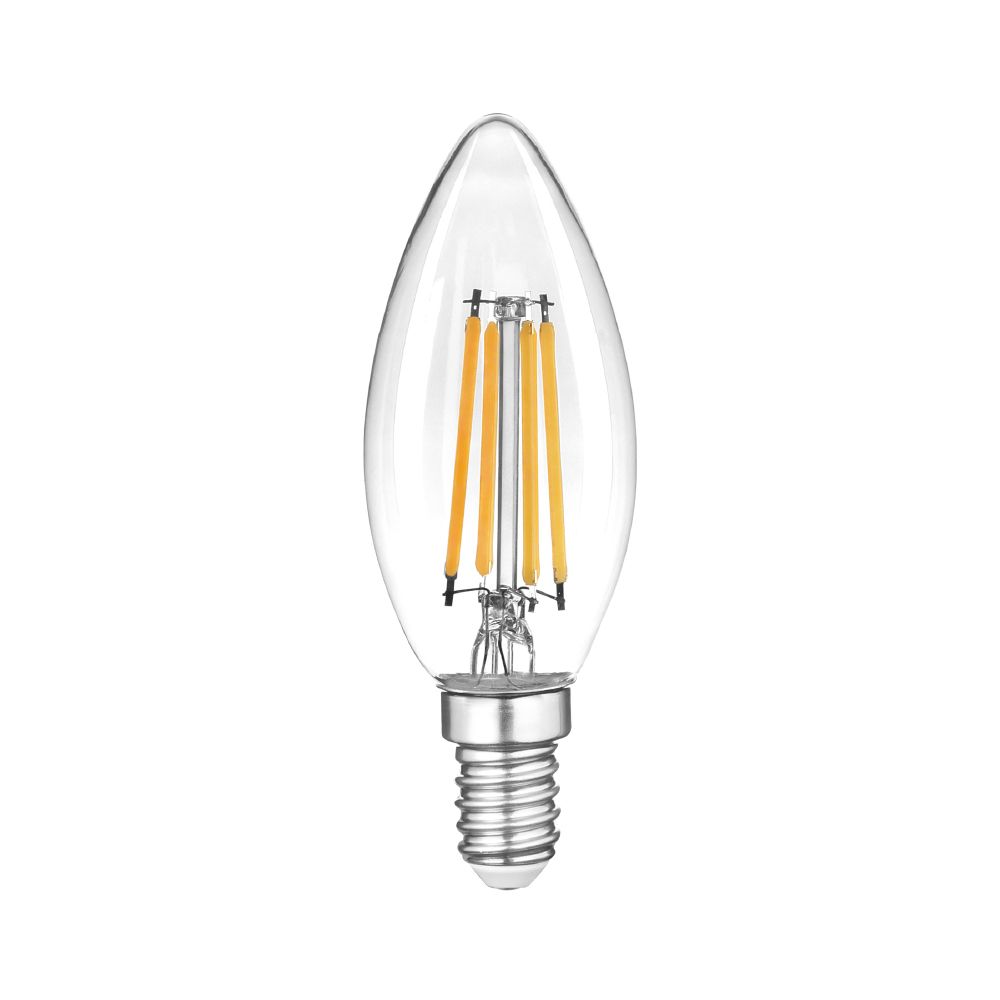 Лампа LED FILAMENT С37 6W E14 4000K