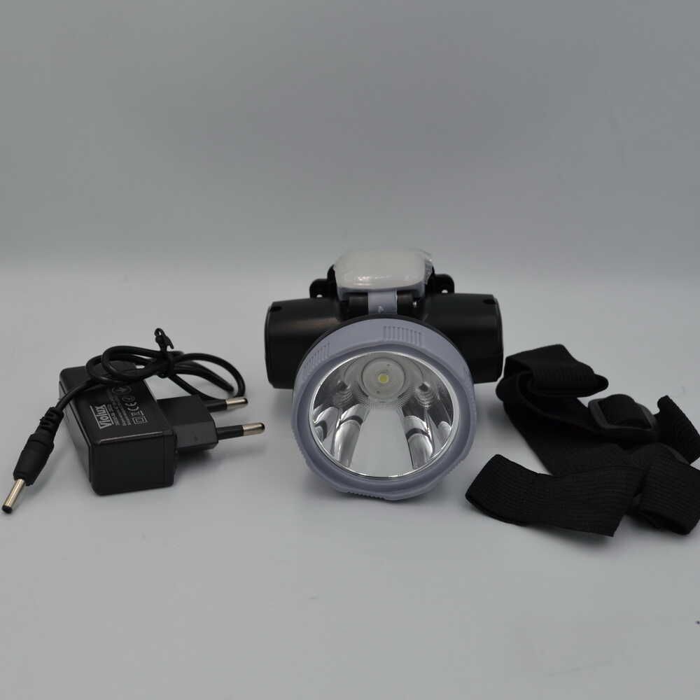 LED ліхтар акумуляторний налобний BIKER VIOLUX 3W 210Lm