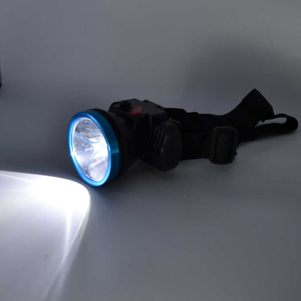 LED ліхтар акумуляторний налобний FISHER 3W 195Lm