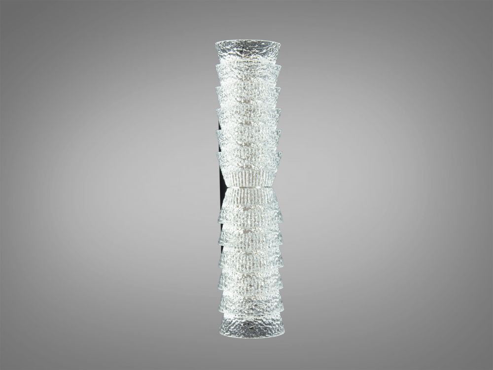 Настінне бра мінімалізм шампань LED 16 Вт Ø 31*7.5 см MD2509/300CG