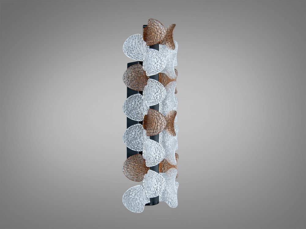Настінне бра LED з кришталем 16 Вт Ø 31*12 см MB2511/300BK