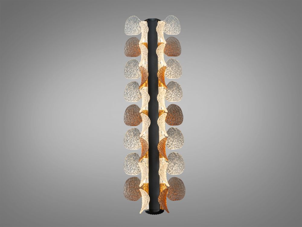 Настінне бра LED з кришталем 22 Вт Ø 42*12 см MB2511/400BK