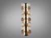 Настінне бра LED з кришталем 22 Вт Ø 42*12 см MB2511/400BK