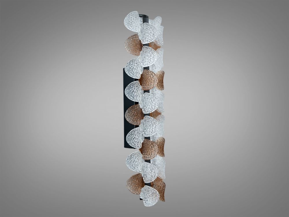 Настінне бра LED з кришталем 22 Вт Ø 42*12 см MB2511/400BK