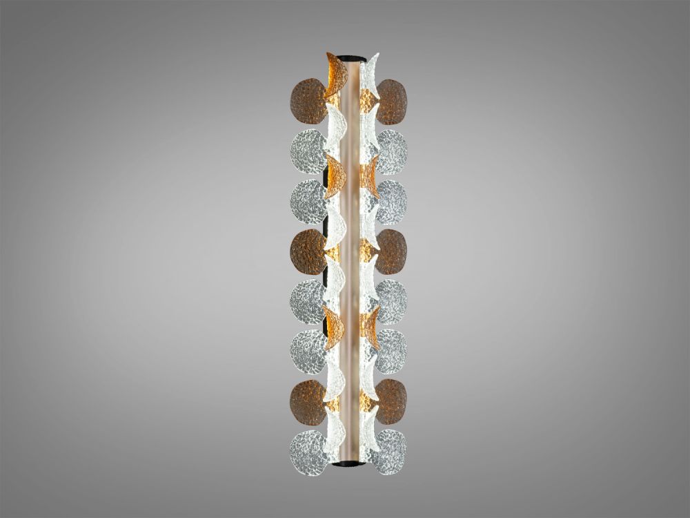 Настінне бра LED з кришталем 22 Вт Ø 42*12 см MB2511/400CG