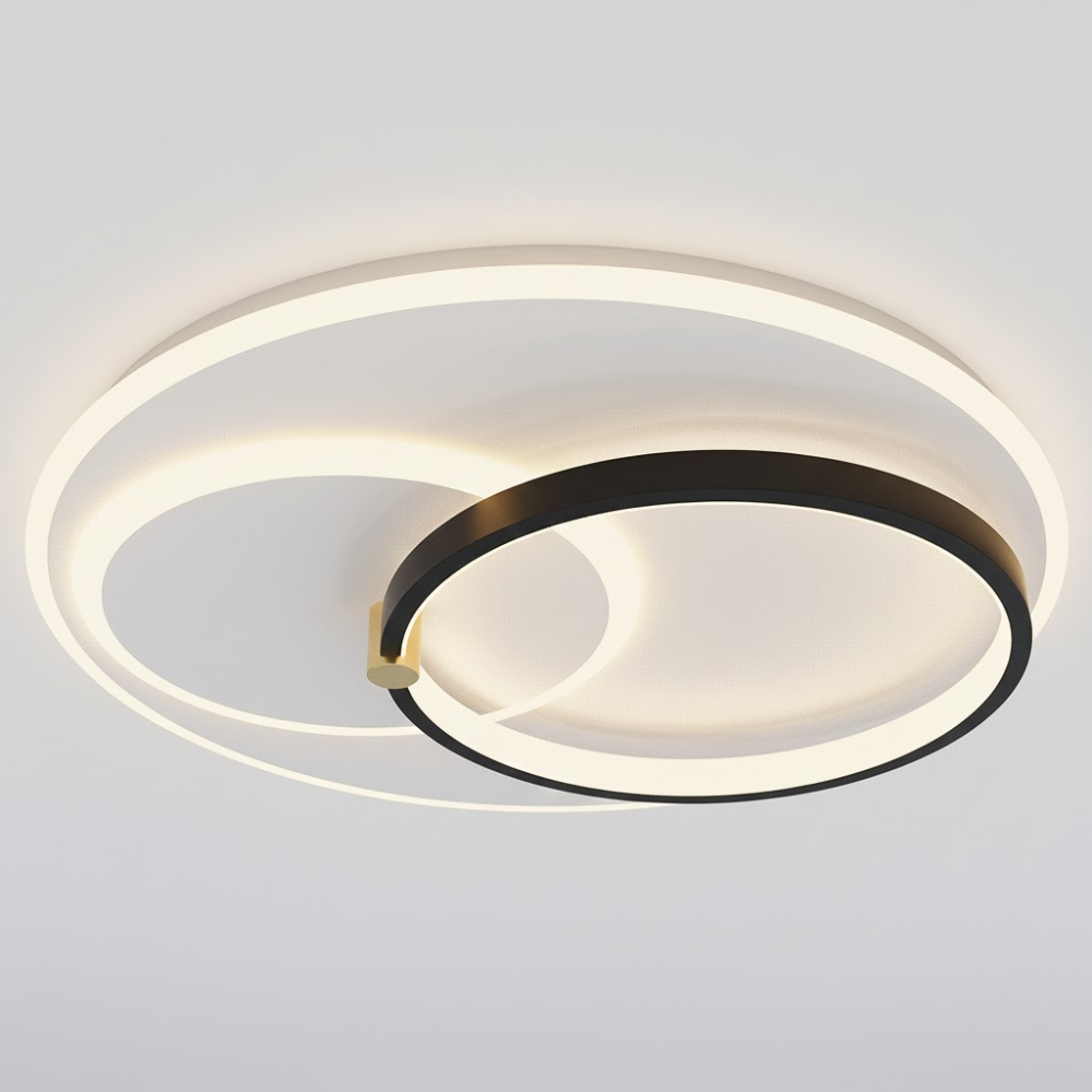 Стельова led люстра з пультом MIRAY XJ кругла 80W біла Ø 49 см