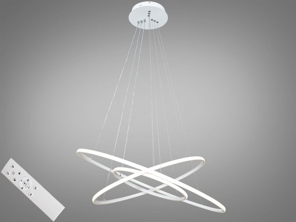 Люстра підвісна світлодіодна MD9079-3AWH-600+400+200 dimmer