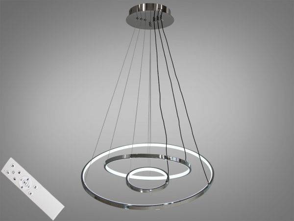 Люстра підвісна світлодіодна  MD9079-3HR-600+400+200 dimmer