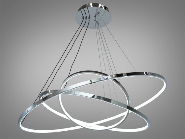 Люстра підвісна світлодіодна  MD9079-3HR-800+600+400 dimmer