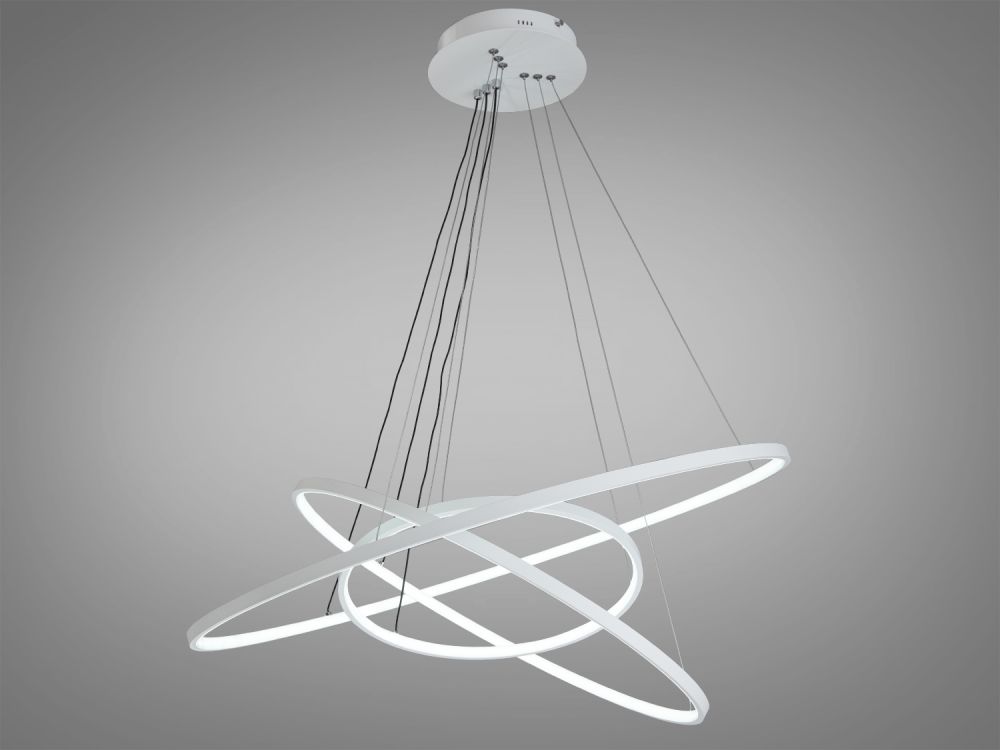 Люстра підвісна світлодіодна  MD9079-3WH-800+600+400 dimmer