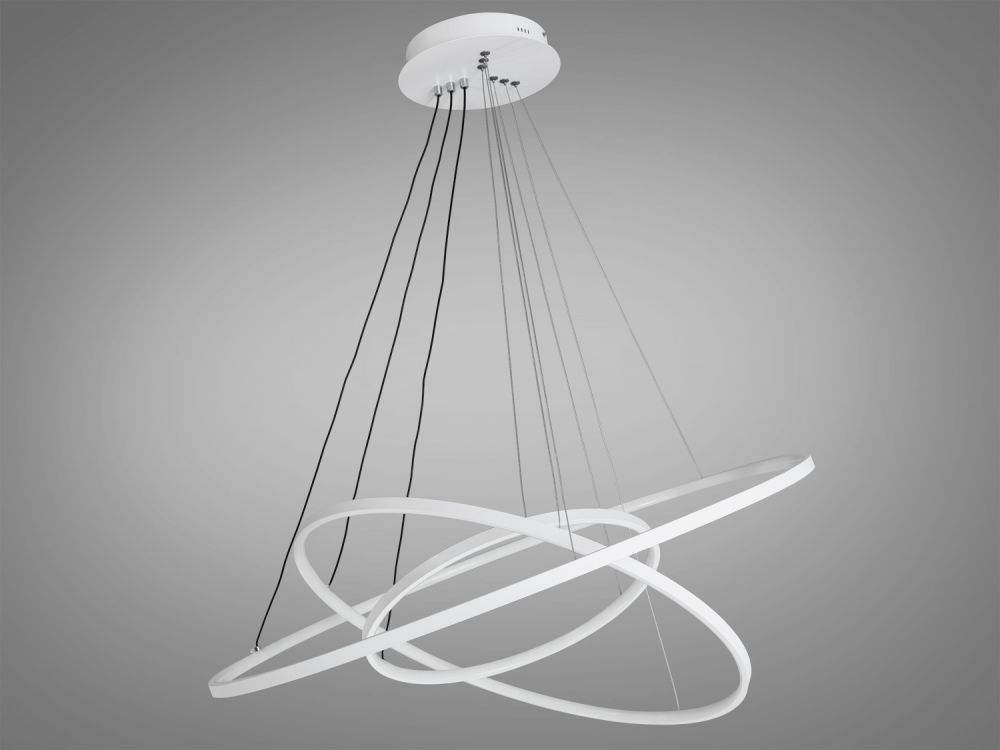 Люстра підвісна світлодіодна  MD9079-3WH-800+600+400 dimmer