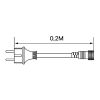 Вулична гірлянда 10 метрів з лампами в комплекті 20 шт 7W 3000K тепле освітлення