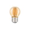 LED лампа бронзова FILAMENT G45 2W E27 2200K