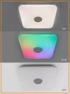 RGB смарт світильник з пультом та bluetooth колонкою MUSIC 40W