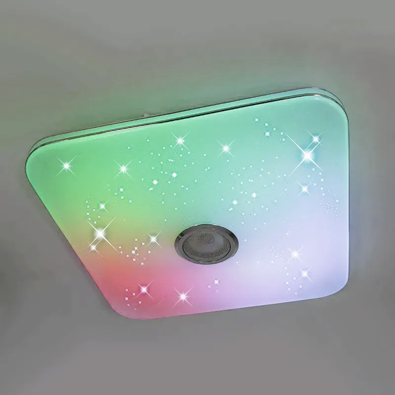 RGB смарт світильник з пультом та bluetooth колонкою MUSIC 40W