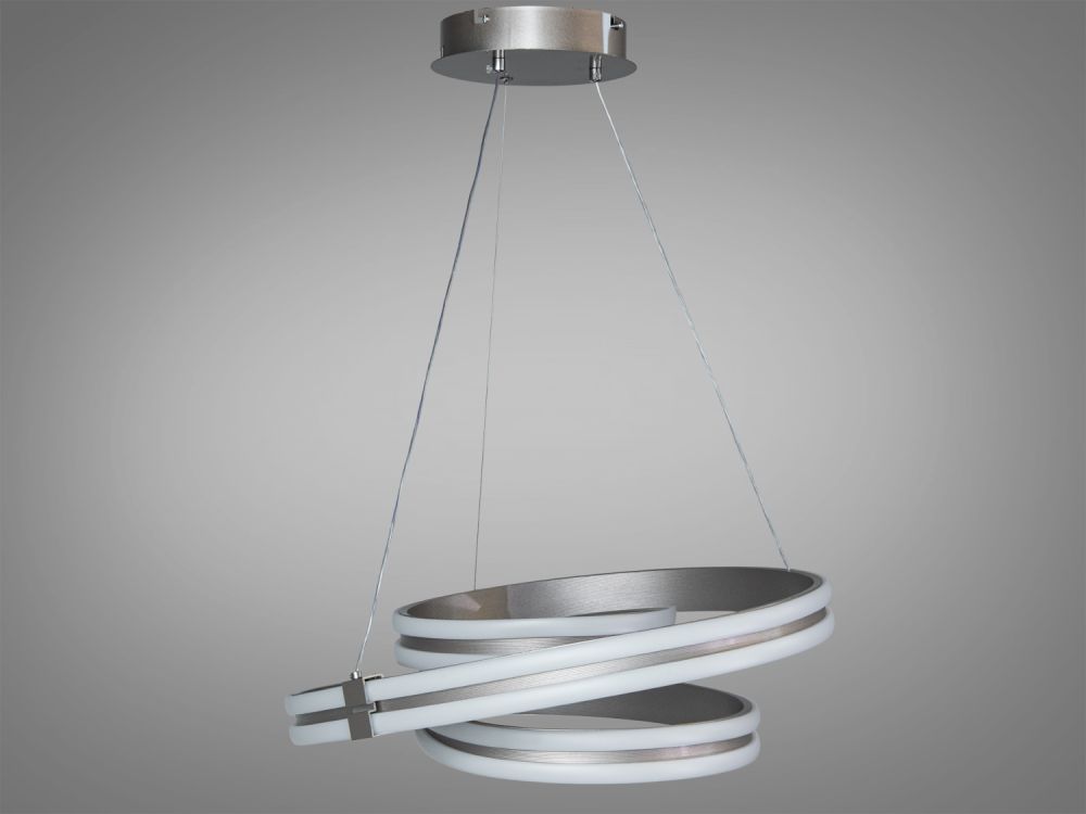 Підвісна коричнева LED люстра MX78093/1CF Ø 53 см
