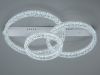 Стельова LED люстра MX78203/500+400+300WH біла 103W Ø 80*50 см