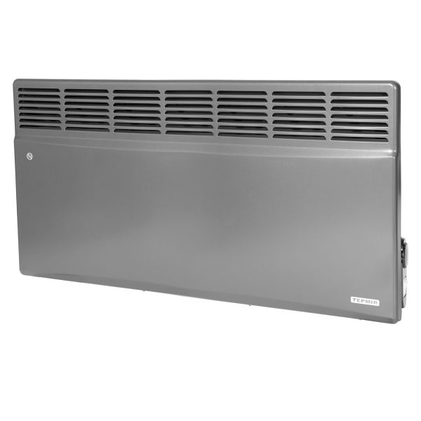 Конвекторний обігрівач Термія OPTIMA+ з регулятором 2500W до 40 м2 антрацит