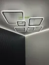 Люстра світлодіодна біла з пультом та додатком для телефону OVAL RGB 120W