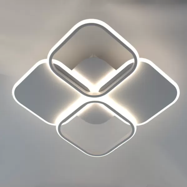 Смарт люстра світлодіодна з пультом і додатком для телефону OSAKA 65W