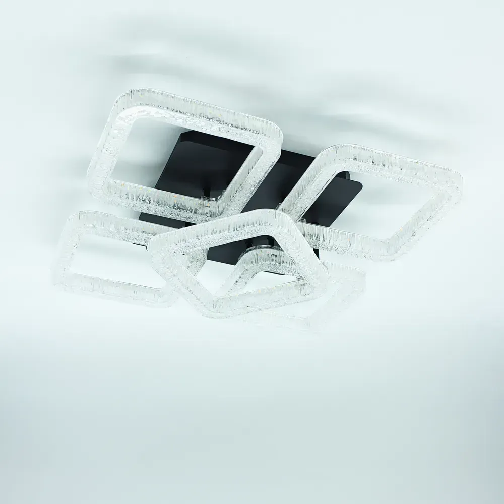 Люстра світлодіодна з пультом та додатком для телефону ROOM ICE 5S 100 Вт