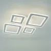 Люстра світлодіодна з пультом OVAL RGB Ø 55 см 110 Bт біла
