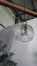 Світильник підвісний Fridi Lamps бронза прозорий Ø 20 см