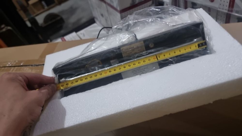 Світильник підвісний чорний стельовий ACCORD 40W 4000K Ø 110 см