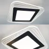 Світильник світлодіодний настінно - стельовий PLAZA 30W чорний