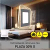 Настінний світильник - бра plaza в білому кольорі 30W