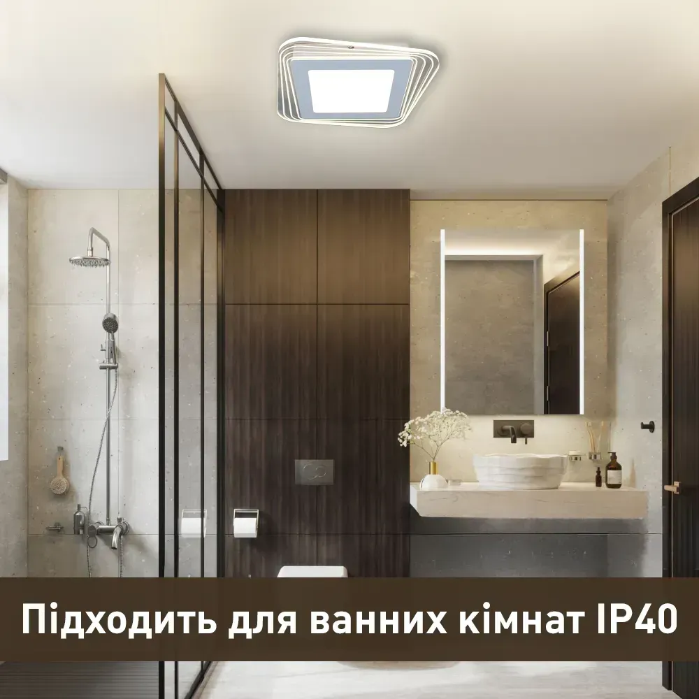 Світильник світлодіодний настінно - стельовий PLAZA 30W білий