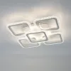 Люстра біла світлодіодна з пультом та додатком до телефону ROOM ICE RGB 6S 70 Вт SMART