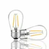 LED лампа FILAMENT 2W E27 2500K прозорий пластик