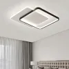 Смарт світильник світлодіодний чорний STANDART 65W квадрат Ø 47.5 см