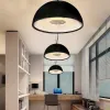 Люстра підвісна світлодіодна Garden Lamp діаметр 60 см чорна