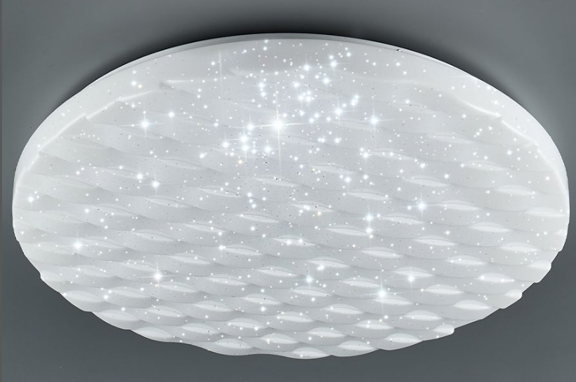 LED Світильник CELL срібло зоряне небо 60W з пультом