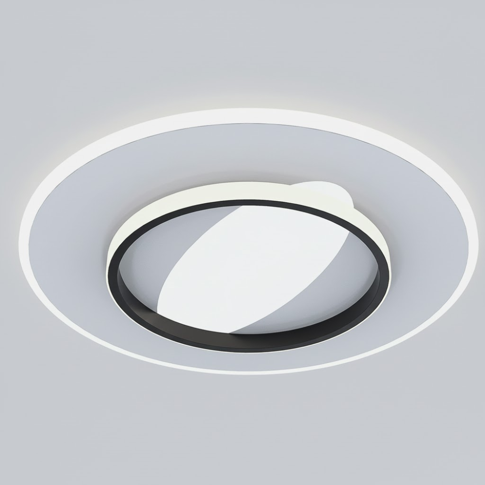 Стельова led люстра з пультом MIRAY FQ кругла 80W біла Ø 49 см